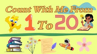 Number Song 120 For Children | Counting Numbers | Count With Me From 1 To 20