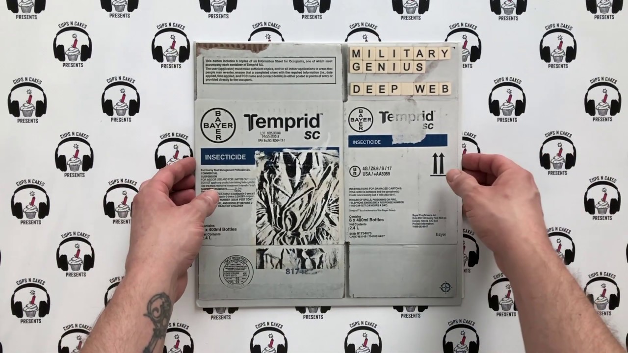 Cups N Cakes Vinyl Unveil: Military Genius - Deep Web