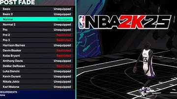 BEST POST SCORER ANIMATIONS & BADGES IN SEASON 6 NBA 2K25 NEXT GEN!BEST JUMPSHOT & BEST SIGS IN 2K25