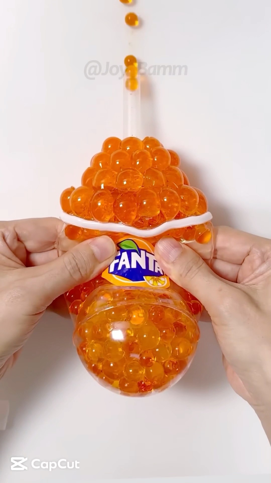 ⏪⏪⏪Reverse Play?FANTA Boba Tea DIY with Nano Tape!