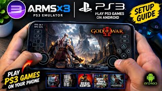 How to play ps3 games on android (Armsx3) setup guide