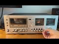 Onkyo TA-630D Cassette Deck Demo - for sale, lists in description