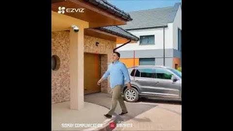 EZVIZ C8C — AI-Powered Human Shape Detection Please 📞 9️⃣8️⃣4️⃣3️⃣1️⃣6️⃣1️⃣2️⃣ For Your Enquiry