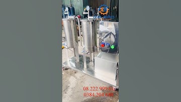 Máy lọc nước mắm sử dụng inox 316 không hoen rỉ set an toàn vệ sinh thực phẩm - Máy lọc dầu, lọc cặn
