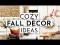 COZY FALL DECORATING IDEAS (easy, fast & affordable🍂✅)