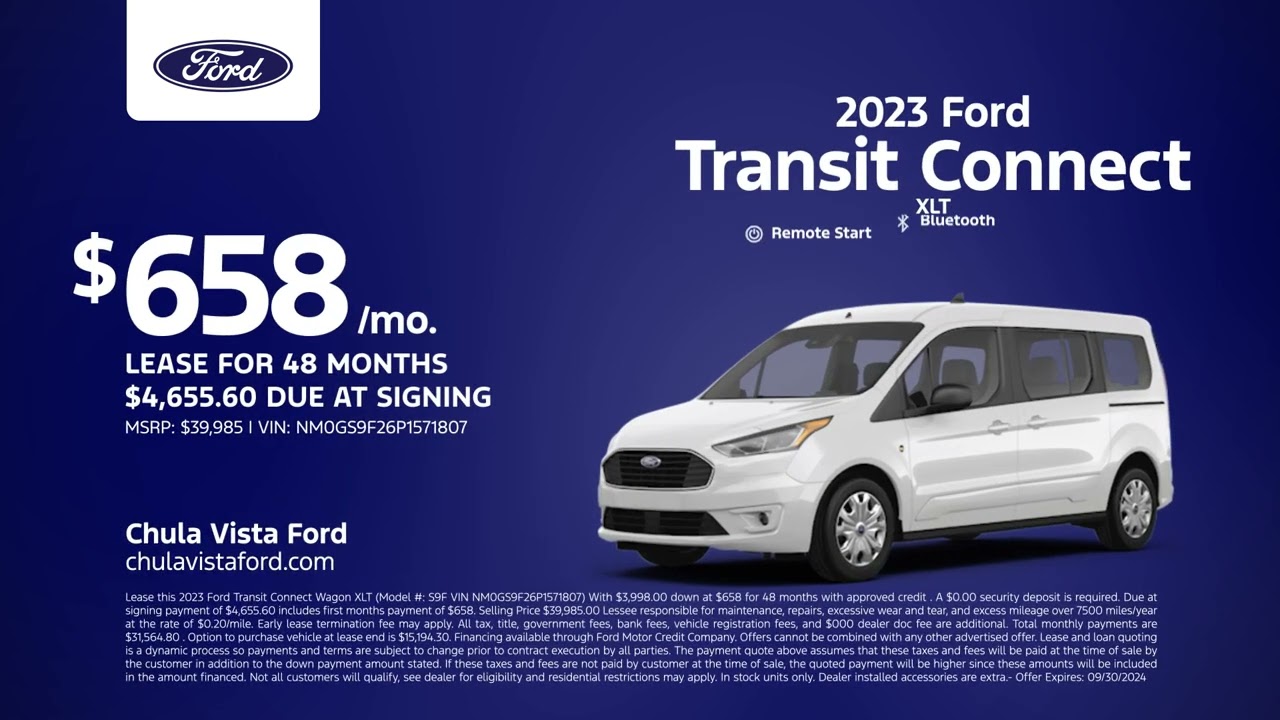 Ford Transit Connect 07/23/2024 4091701