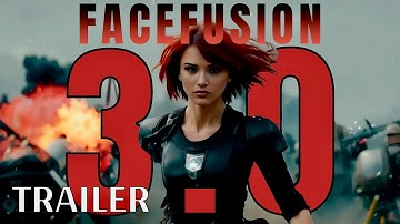 FaceFusion 3.0 Epic Trailer - Completely AI Generated and Insane New Features