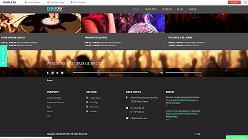 Eventory - Responsive Events Joomla Template