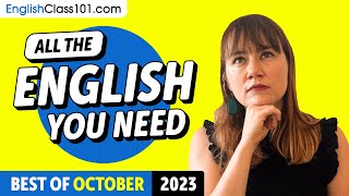 Your Monthly Dose of English - Best of October 2023