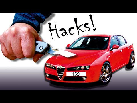 Alfa Romeo 159 - 8 Hacks in 8 Minutes!