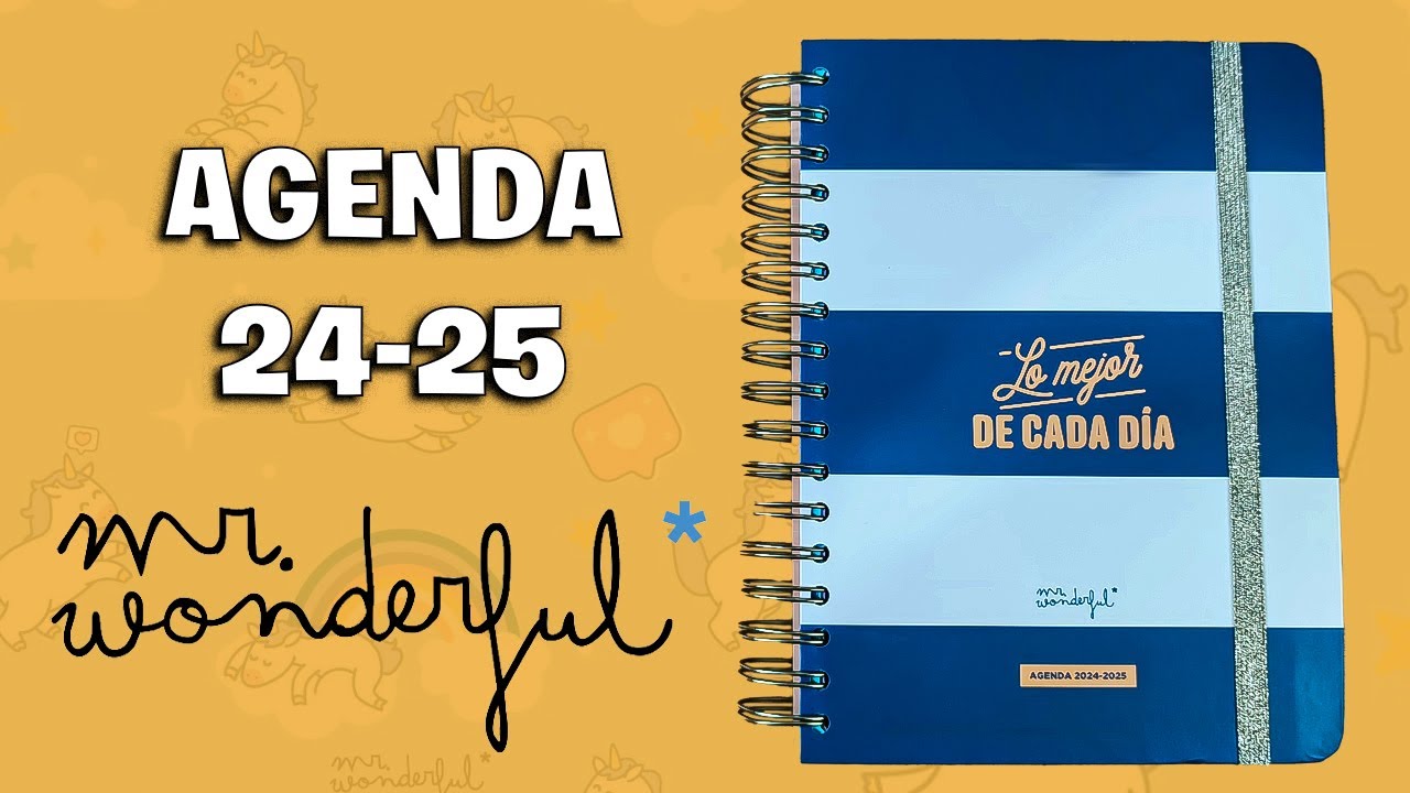 📦 Unboxing: AGENDA Mr. Wonderful 2024-2025