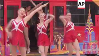 Watch ‘The Rockettes’ perform 'New York at Christmas' and shut down 6th Avenue