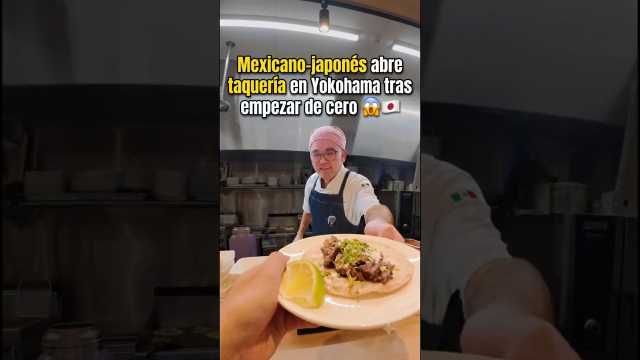 Dejó México a los 42 años y hoy triunfa vendiendo TACOS en Japón 🇯🇵🌮