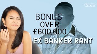 London Investment Banker React to "Ex-Banker on Cocaine Binges & £600k Bonuses"| Vice