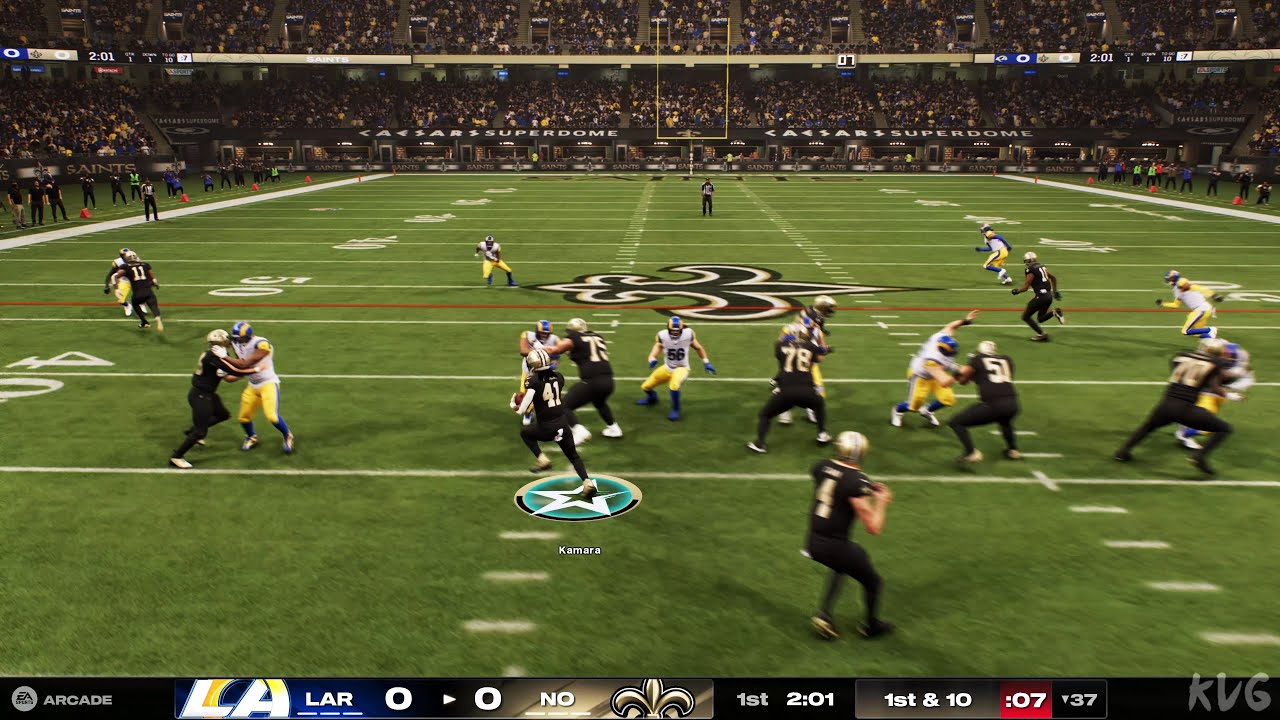 Madden NFL 25 - Los Angeles Rams vs New Orleans Saints - Gameplay (PS5 ...