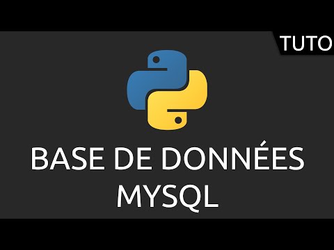 Tutoriel Python - base de données MySQL