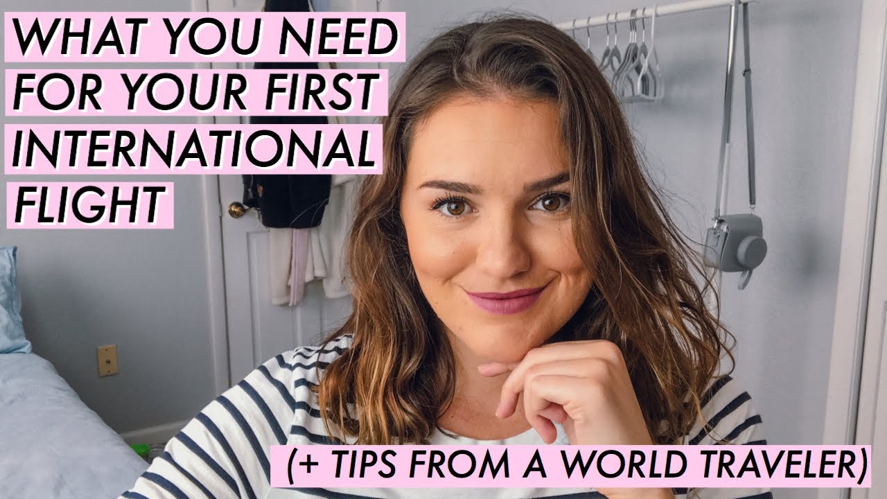 International Flight ESSENTIALS | Here's What You NEED! (+ TRAVEL TIPS