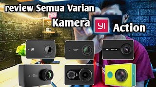 review Semua Varian dari Yi action Camera | Yi cam inter yi discovery yi lite yi 4k