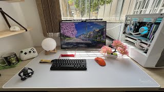 Esse Mousepad Branco deixou o Setup Lindo - Smooth Criminal e Walhaut