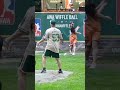 You Getting a Hit Off Tommy Tickets?😤 #dingersornothing #wiffleball #baseball #shorts