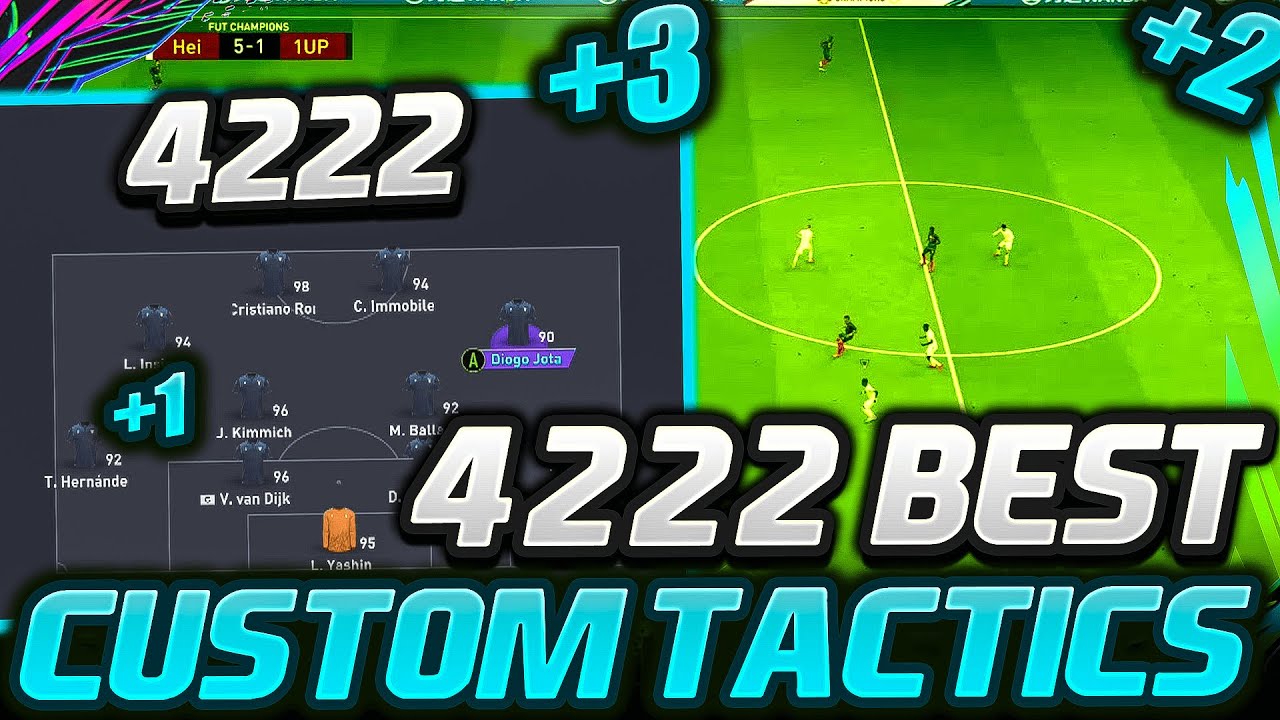 FIFA 21 Why the 4222 is the BEST FORMATION IN FIFA 21! BEST