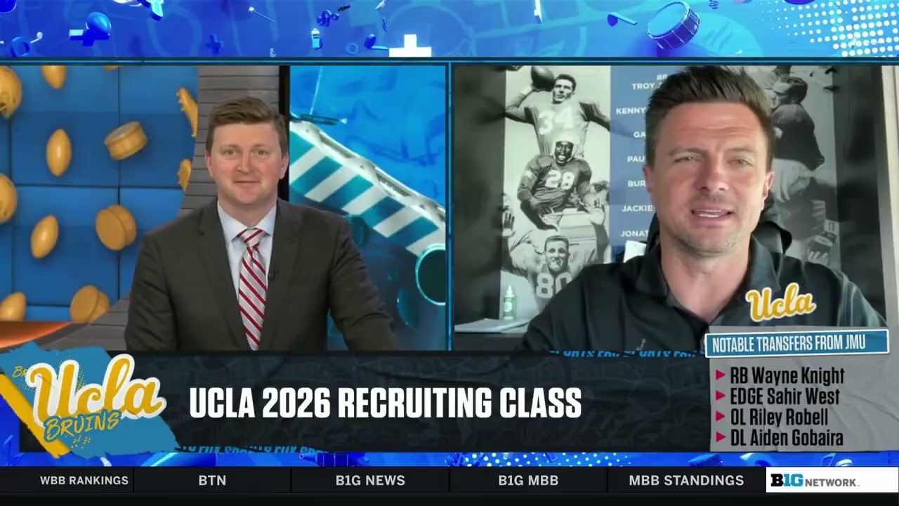 Coach Chesney Signing Day Interview on Big Ten Network (Feb. 4, 2026)