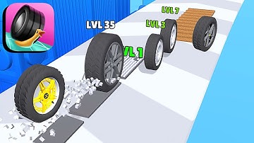Level Up Wheel ​- All Levels Gameplay Android,ios (Levels 6-9)