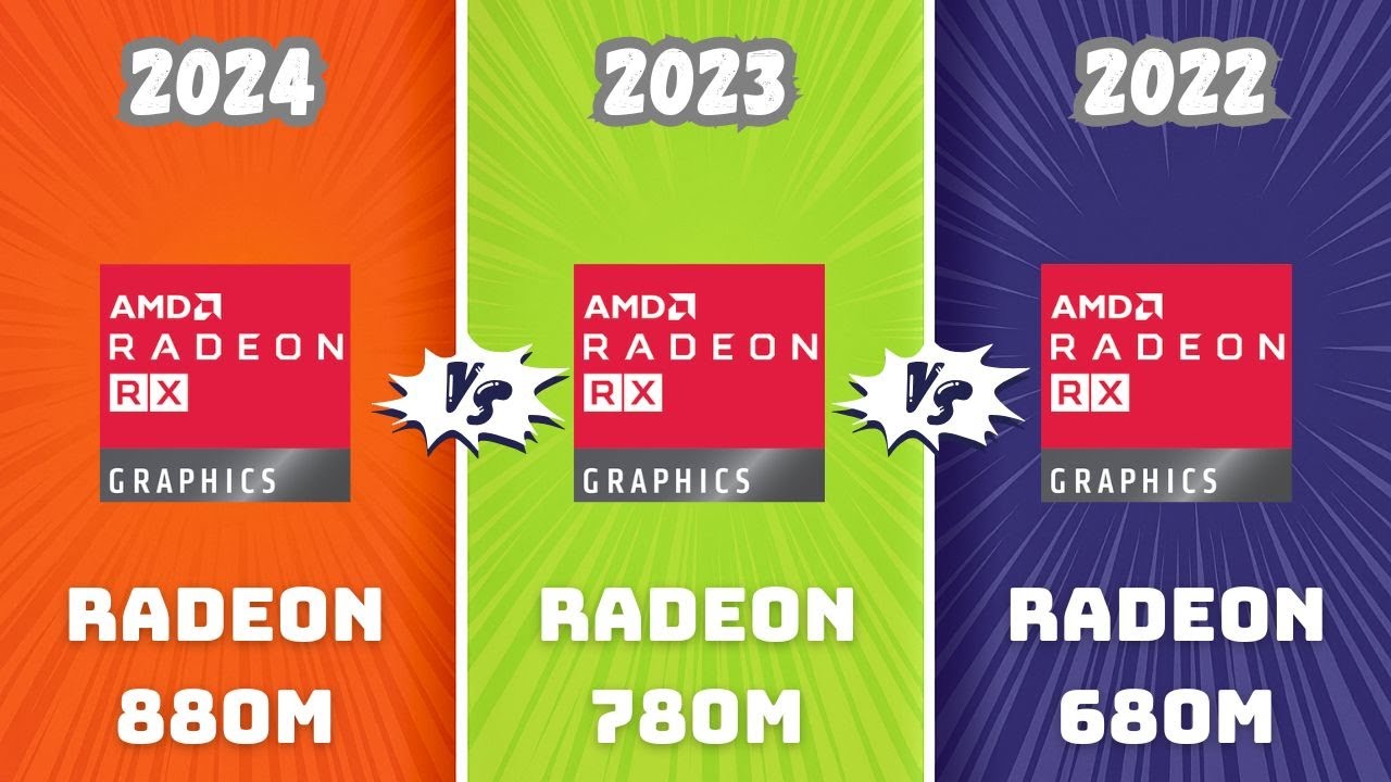 Radeon 880M vs Radeon 780M vs Radeon 680M – Gaming & Productivity ...
