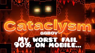 My worst fail 90% on Cataclysm (extrem demon) on mobile...