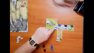 Mists Over Carcassonne solo | Scenario 1