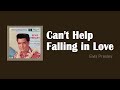 Elvis presley  cant help falling in love lyrics