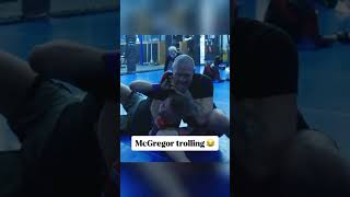 Conor McGregor in the gym today 😭 #ufc #mma #connormcgregor