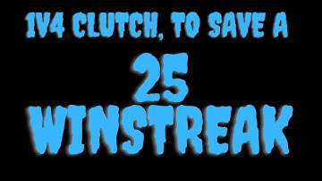 Clutching a 1v4 to save my friend