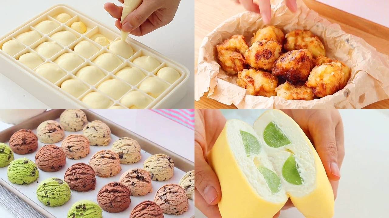 Satisfying Relaxing Video|Durian ice cream Recipe|Asmr|Tiktok