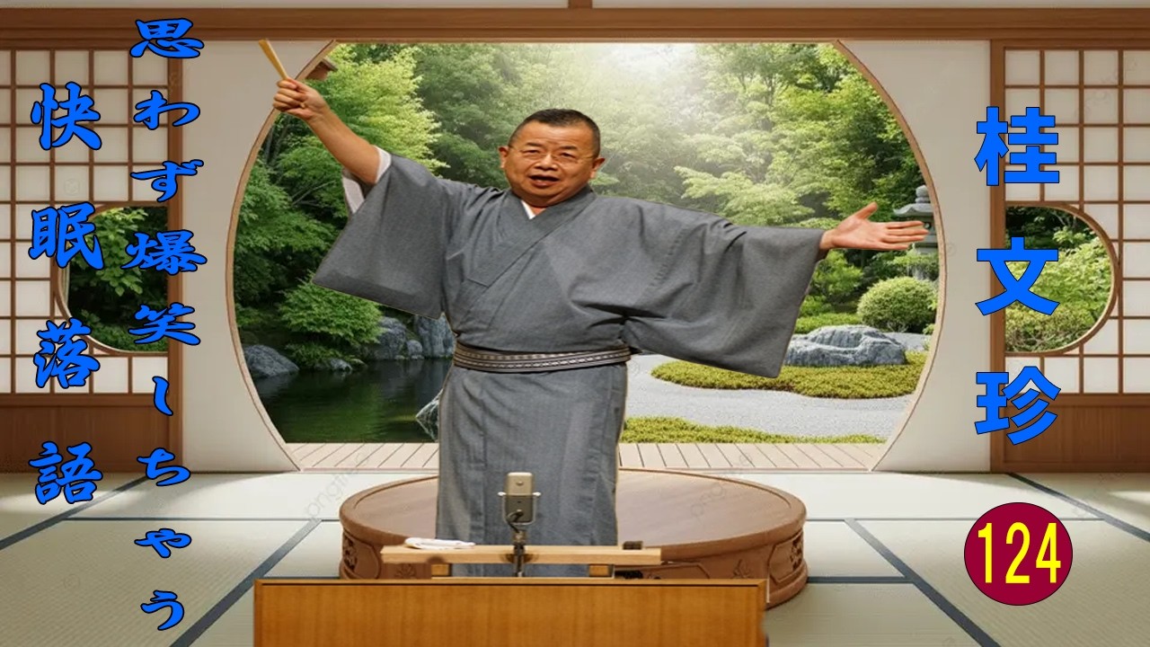 【快眠落語】桂文珍 落語傑作選 VOL 124 +落語 BGM【落語のピン】思わず爆笑しちゃう