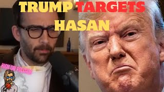 TRUMP TARGETS HASAN, IRAN WAR TALKS,AOC VS MTG (Portrait)