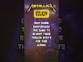 Death Magnetic - the best or naw? (Metallica Facts) #metallica  #guitar