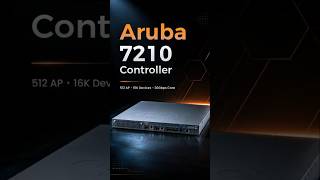 Aruba 7210 Controller, Enterprise WiFi Core #aruba #controller #wifi #controller #networking #shorts