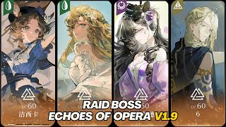 Reverse: 1999 CN  JESSICA SSS Raid Boss 'Echoes Of Opera' | Gameplay Showcase