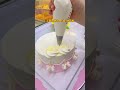 #Immersive Cake Making#Decorating Mouth VideoSame style flower nozzle lower left corner 3-piece