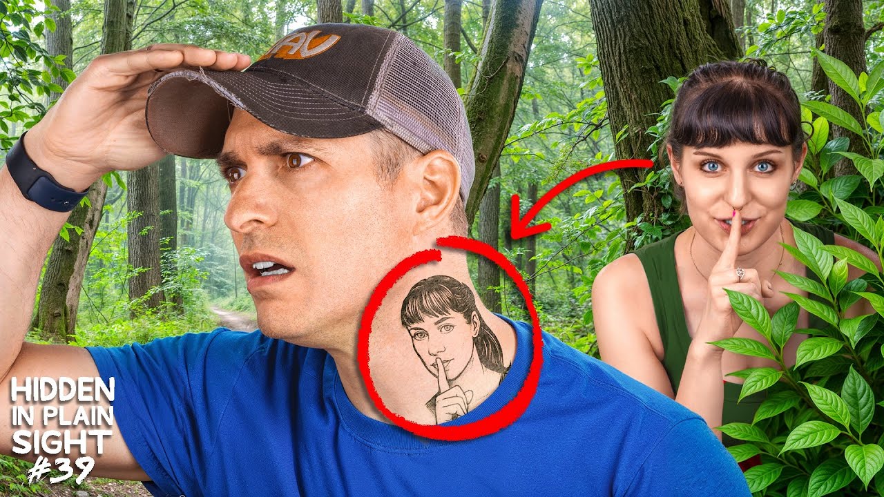 Can You Find the Person Hidden on Your Body? • Hidden in Plain Sight #39