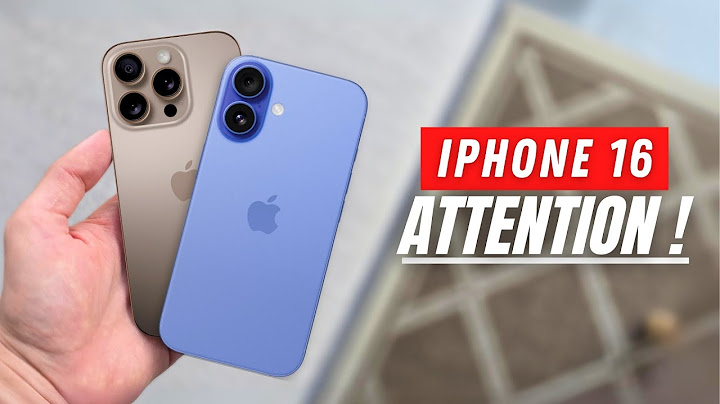 N'achetez pas l'iPhone 16 (Pro) !