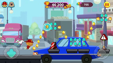 Talking Tom Candy Run |  Game Play Trick |  Talking Tom and Friends Level 11 NOOB PRO HACKER