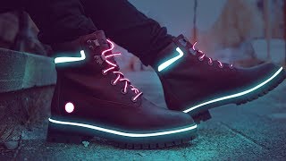 Neon Glowing Shoes Photo Effect Photoshop Tutorial