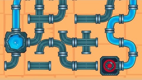 Water Pipes - All Levels Gameplay Android, iOS