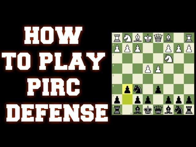 Best Opening for Black: Czech Pirc Defense