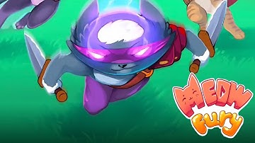 Cat Hero: Idle Tower Defense Gameplay