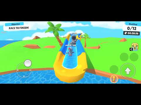 First gameplay in stumble guys #best game # Trend #viral#video#@Invisible_123.