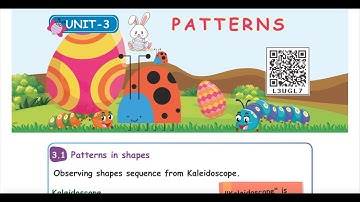 PATTERNS  - PART 3 - UNIT 3 -  TERM 1 -  MATHS  -  4TH   STANDARD  -  ENGLISH MEDIUM