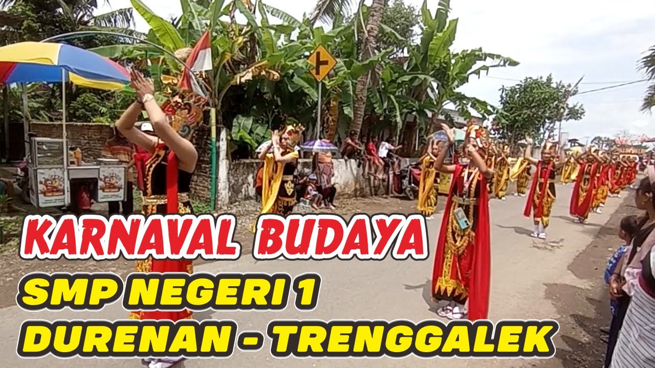 KARNAVAL SMP NEGERI 1 DURENAN TRENGGALEK HUT RI KE 80 TAHUN 2025